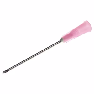 Spuit 5 ml met roze (18G) optreknaald 1,2 x 40 mm – 10 stuks